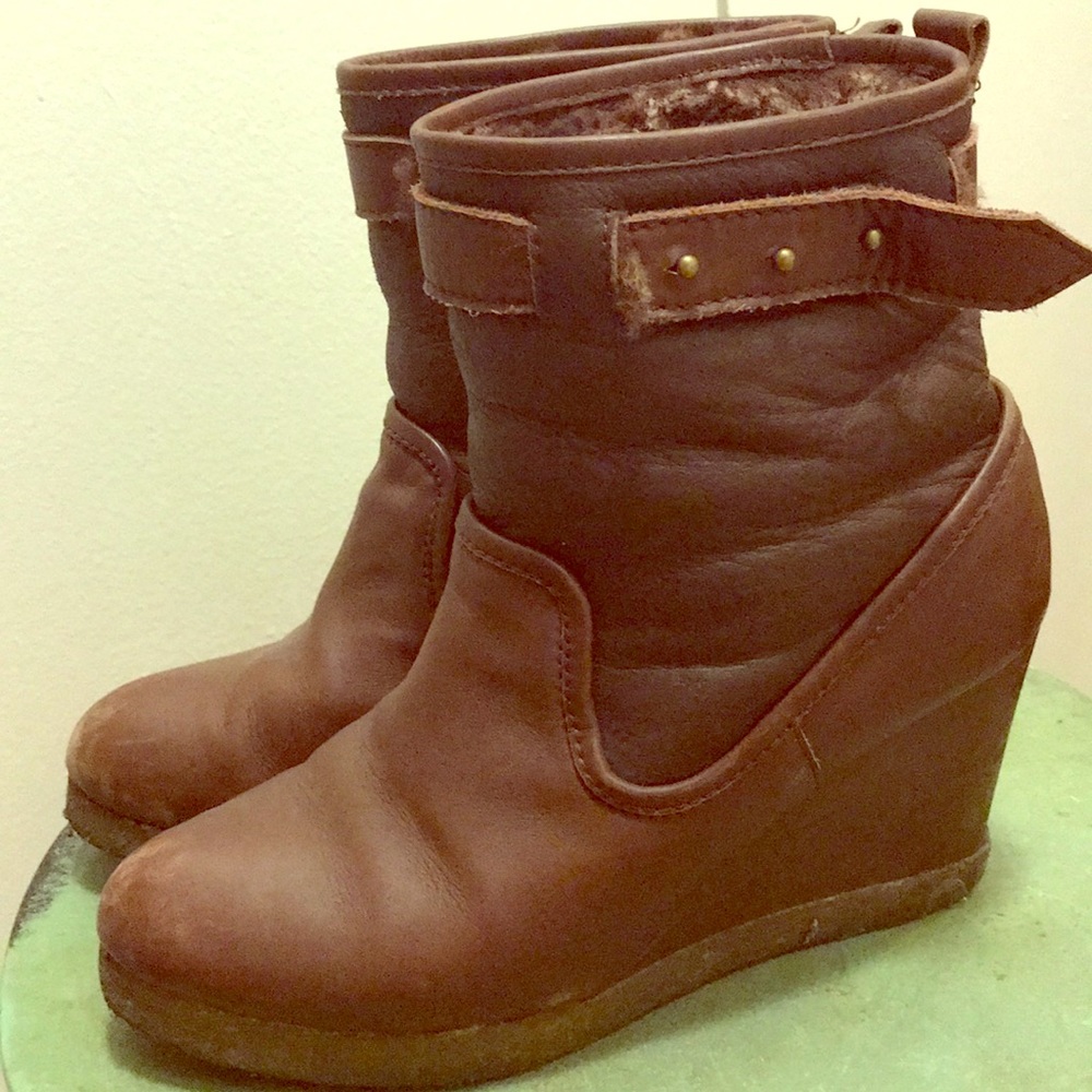 F Troupe Fur Lined Booties - image 1